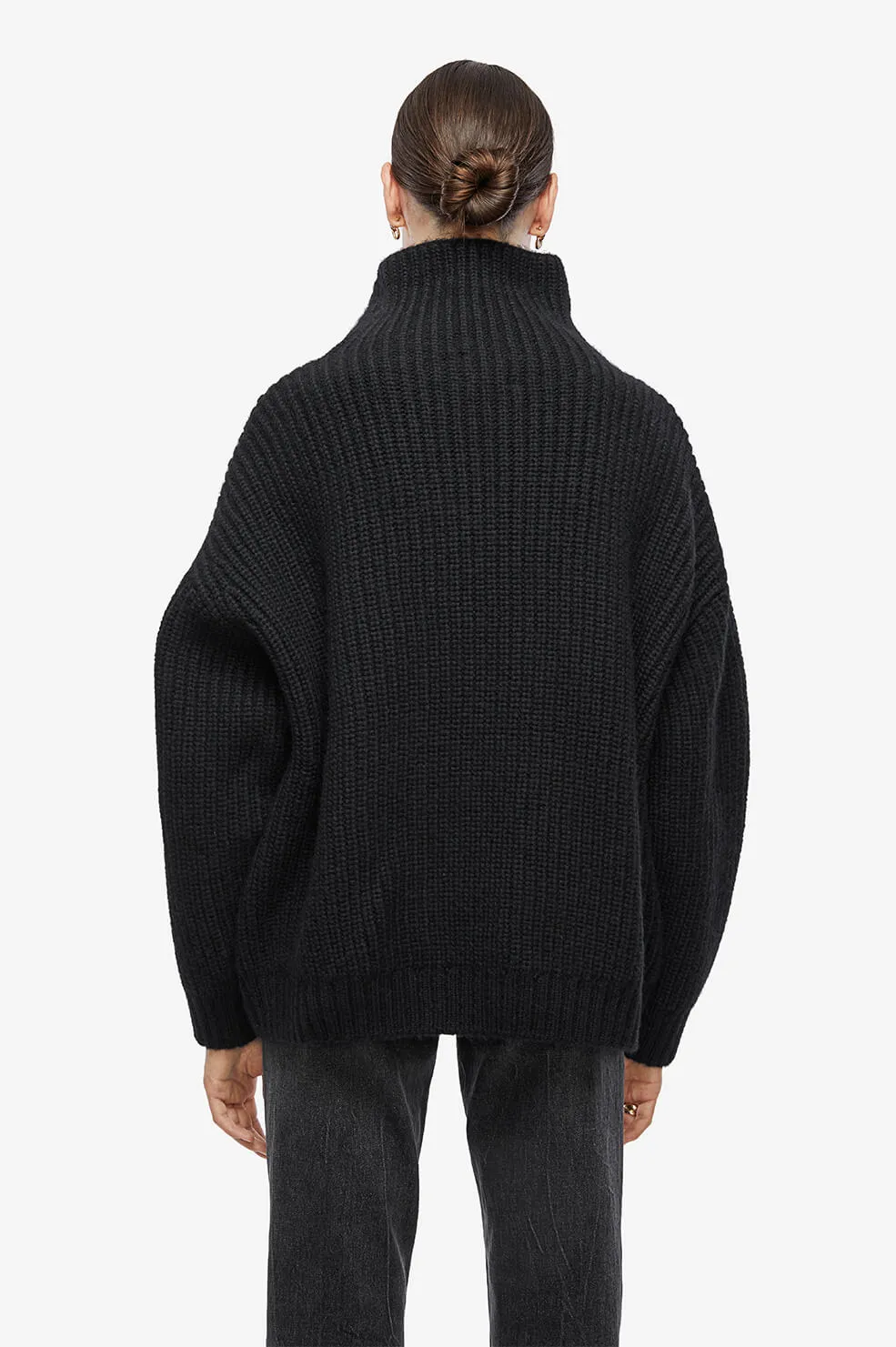 Black Anine Bing Sydney Sweater - Stylish and Versatile