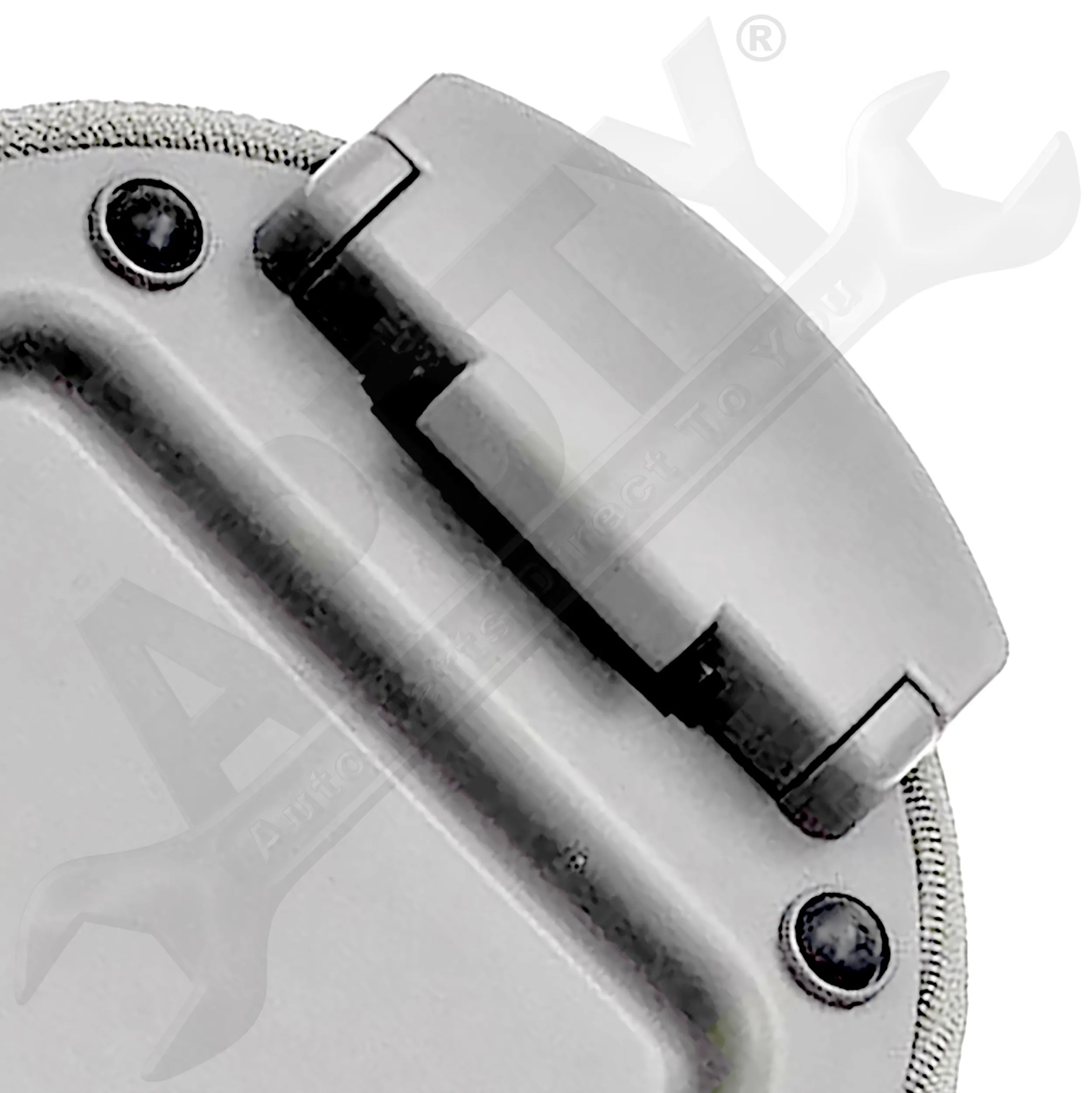 APDTY 120038 Center Console Lid Gray Cloth Fits Select VW Golf Jetta Beetle