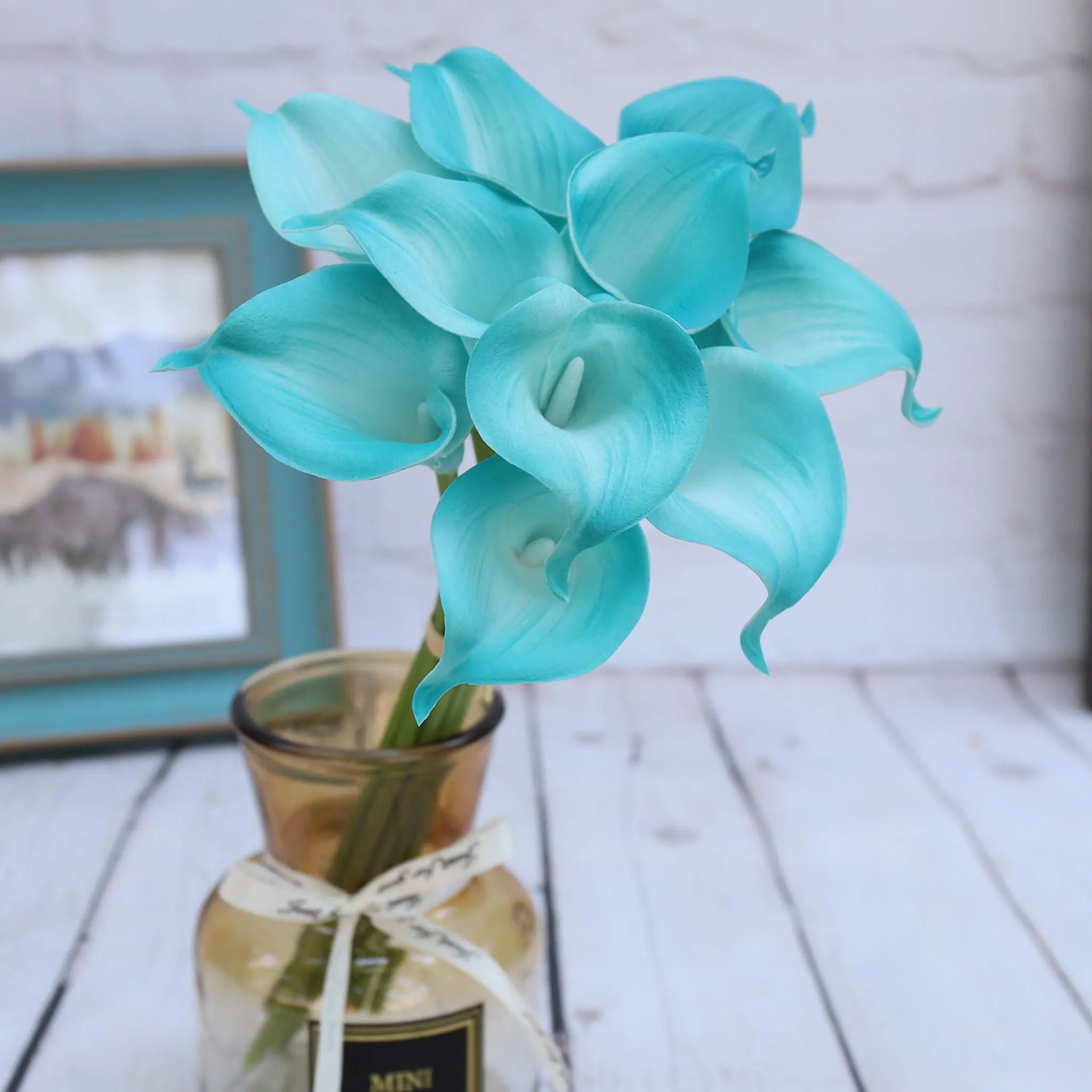 Calla Lily Bouquet Artificial Flowers 10pcs