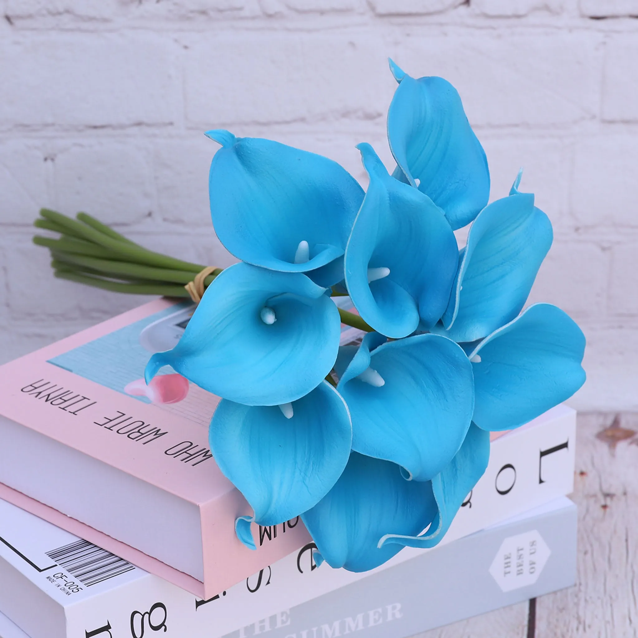 Calla Lily Bouquet Artificial Flowers 10pcs