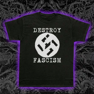 Destroy Fascism Slim Fit Tee
