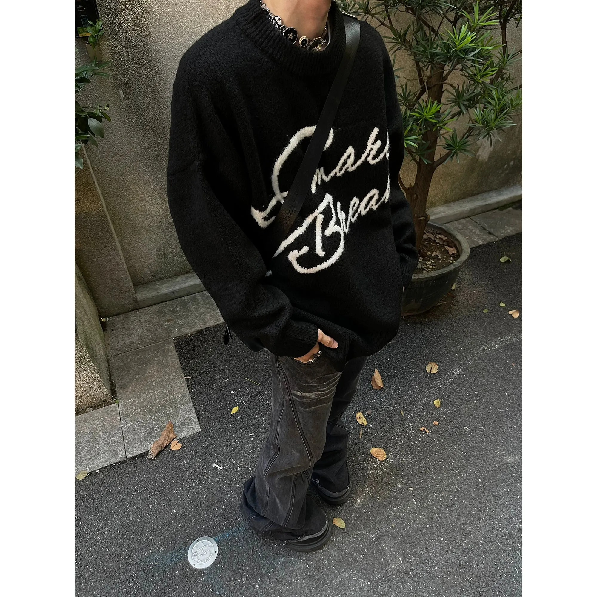 DSTR "Smart Break" Pullover Sweater