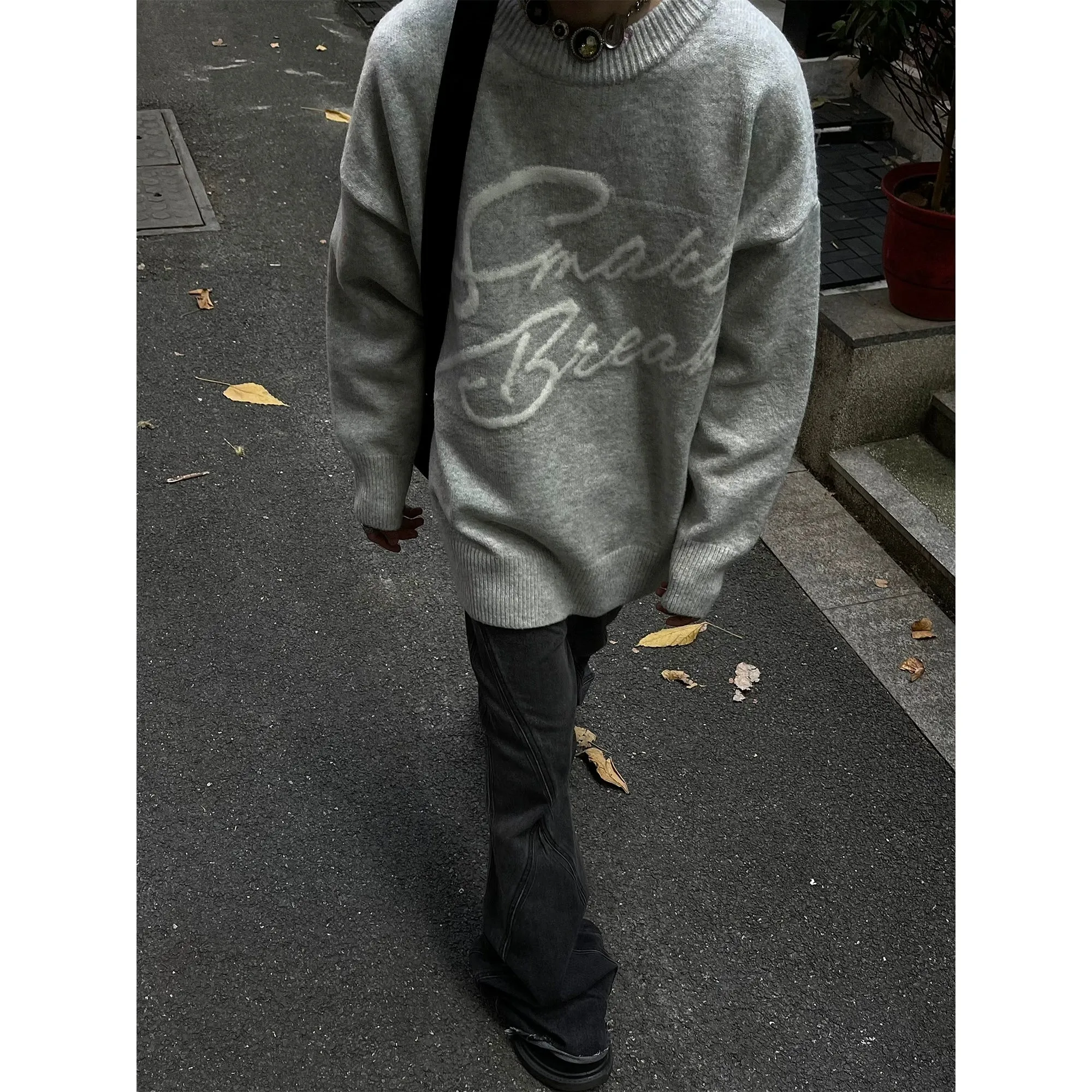 DSTR "Smart Break" Pullover Sweater