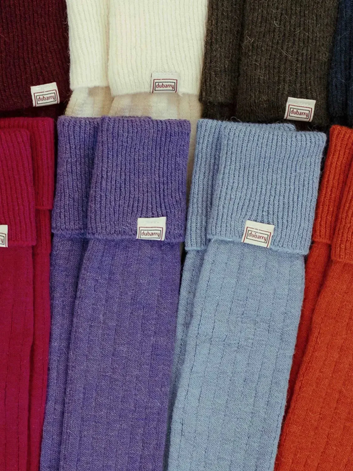 Terracotta Dubarry Alpaca Wool Socks