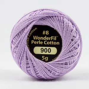 Eleganza #8 Perle Cotton by WonderFil | EL5G-900 French Lavender | 5 grams