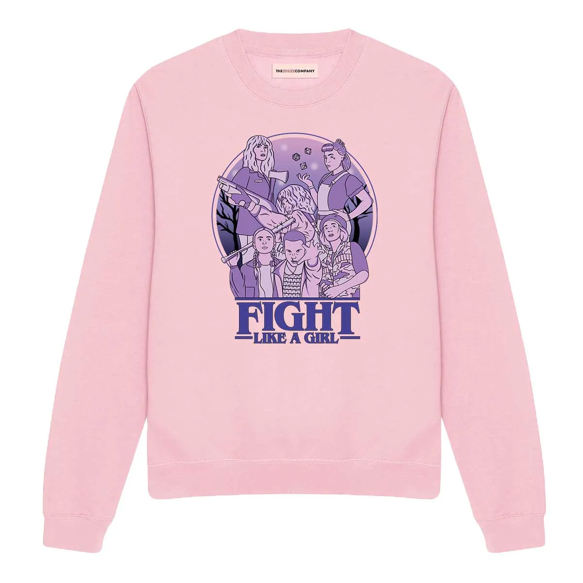 Fight like A Girl Feminist Sweatshirt