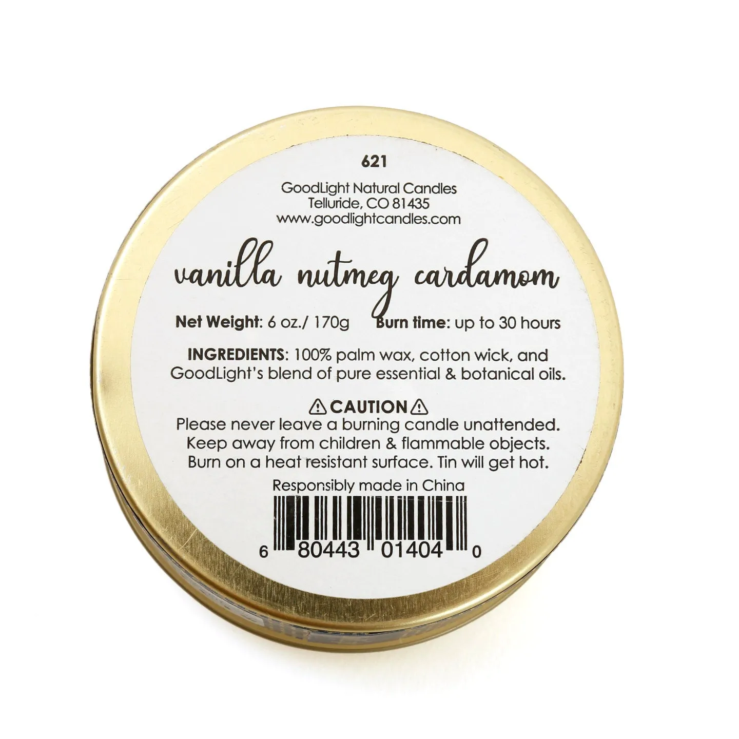 Goodlight Vanilla Nutmeg Cardamom Candle