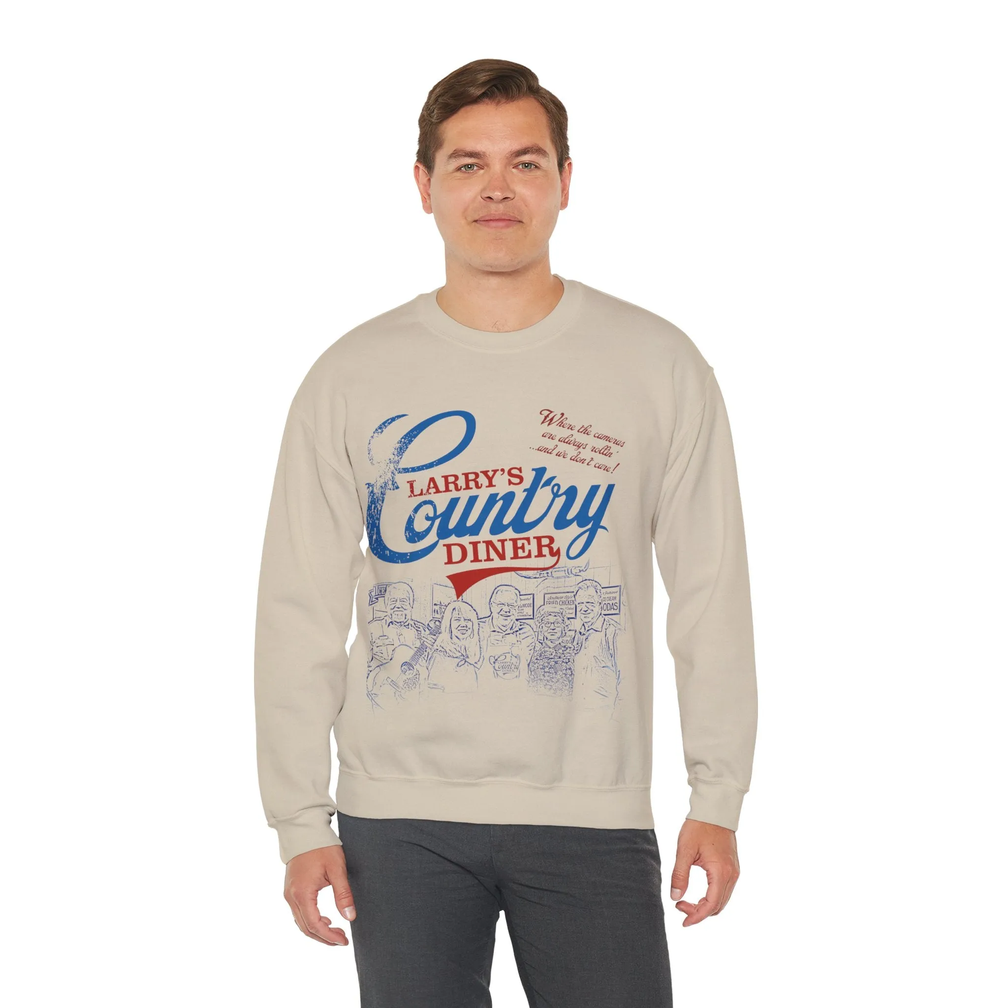Larry's Country Diner Crewneck Sweatshirt