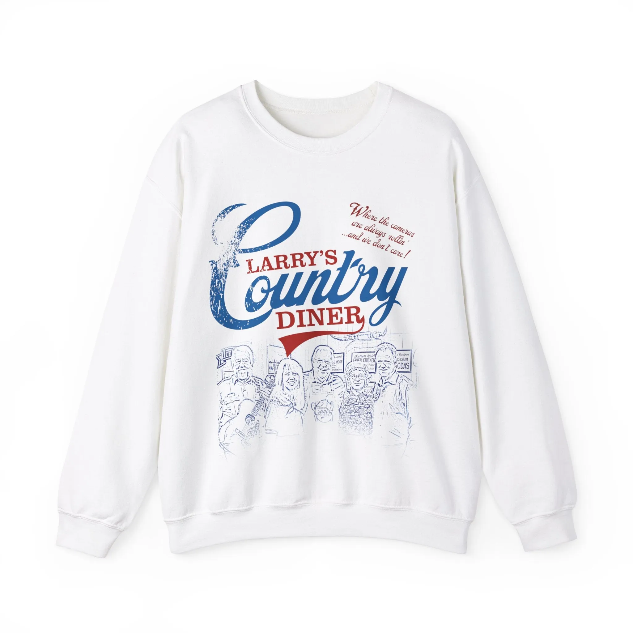 Larry's Country Diner Crewneck Sweatshirt