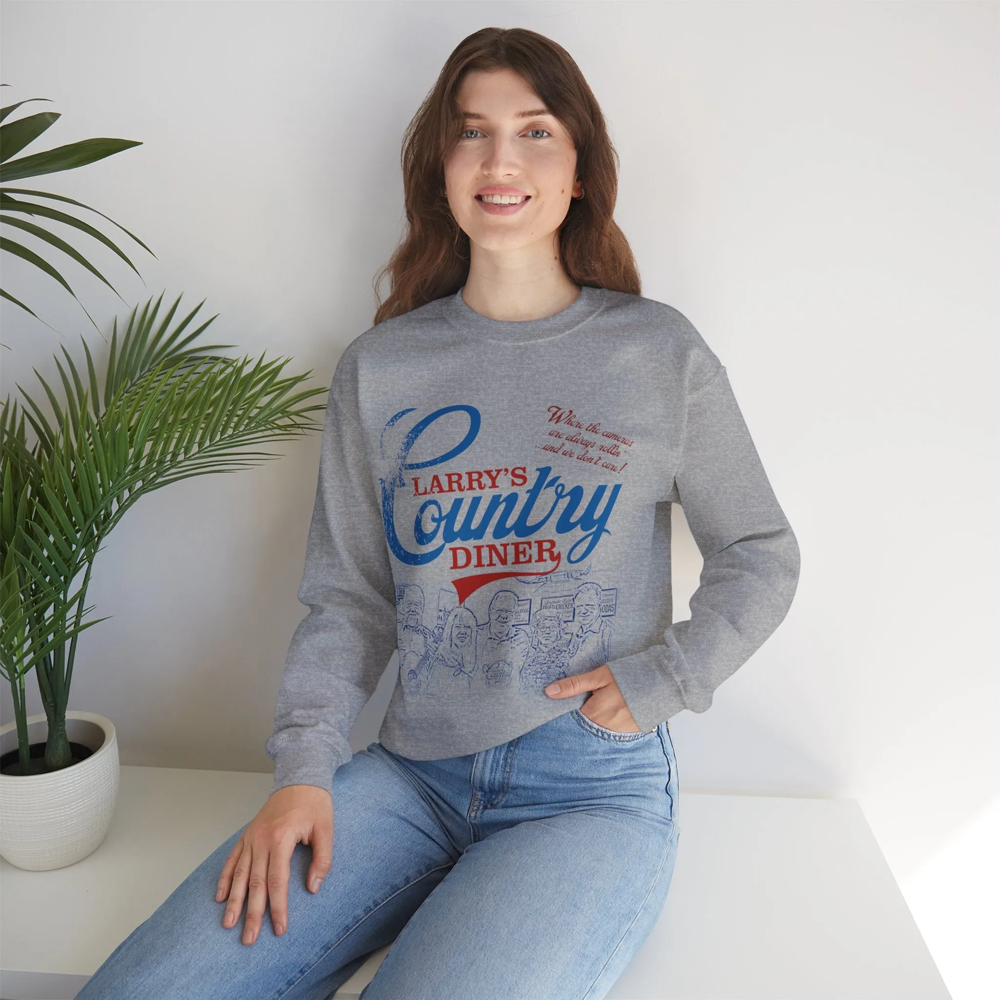 Larry's Country Diner Crewneck Sweatshirt