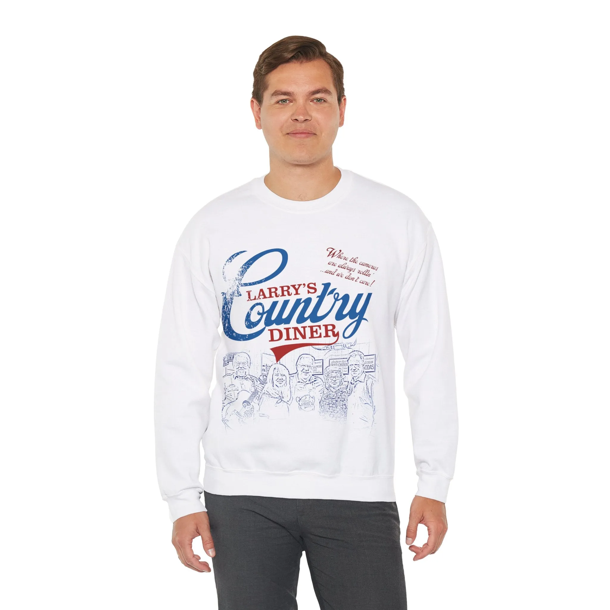 Larry's Country Diner Crewneck Sweatshirt