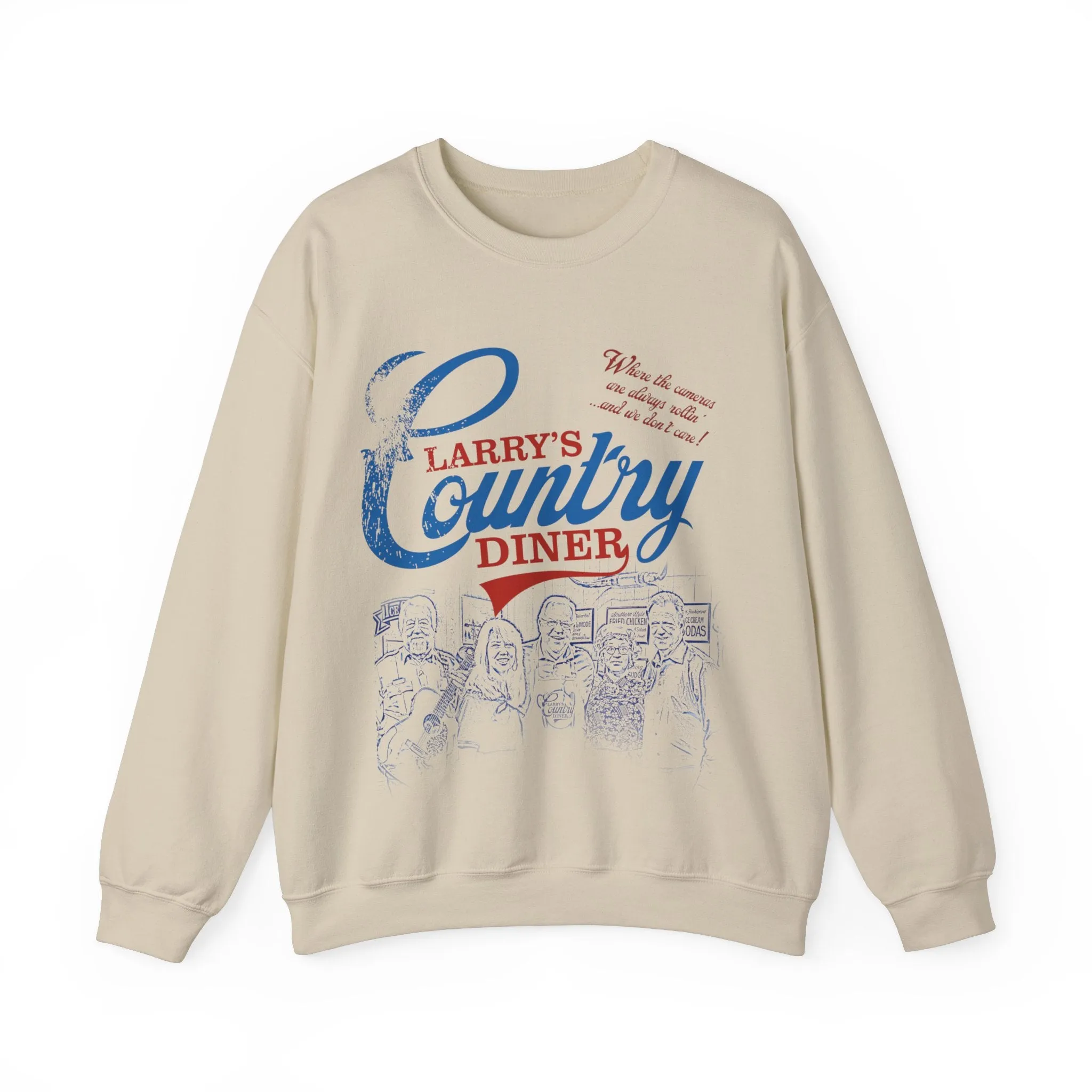 Larry's Country Diner Crewneck Sweatshirt