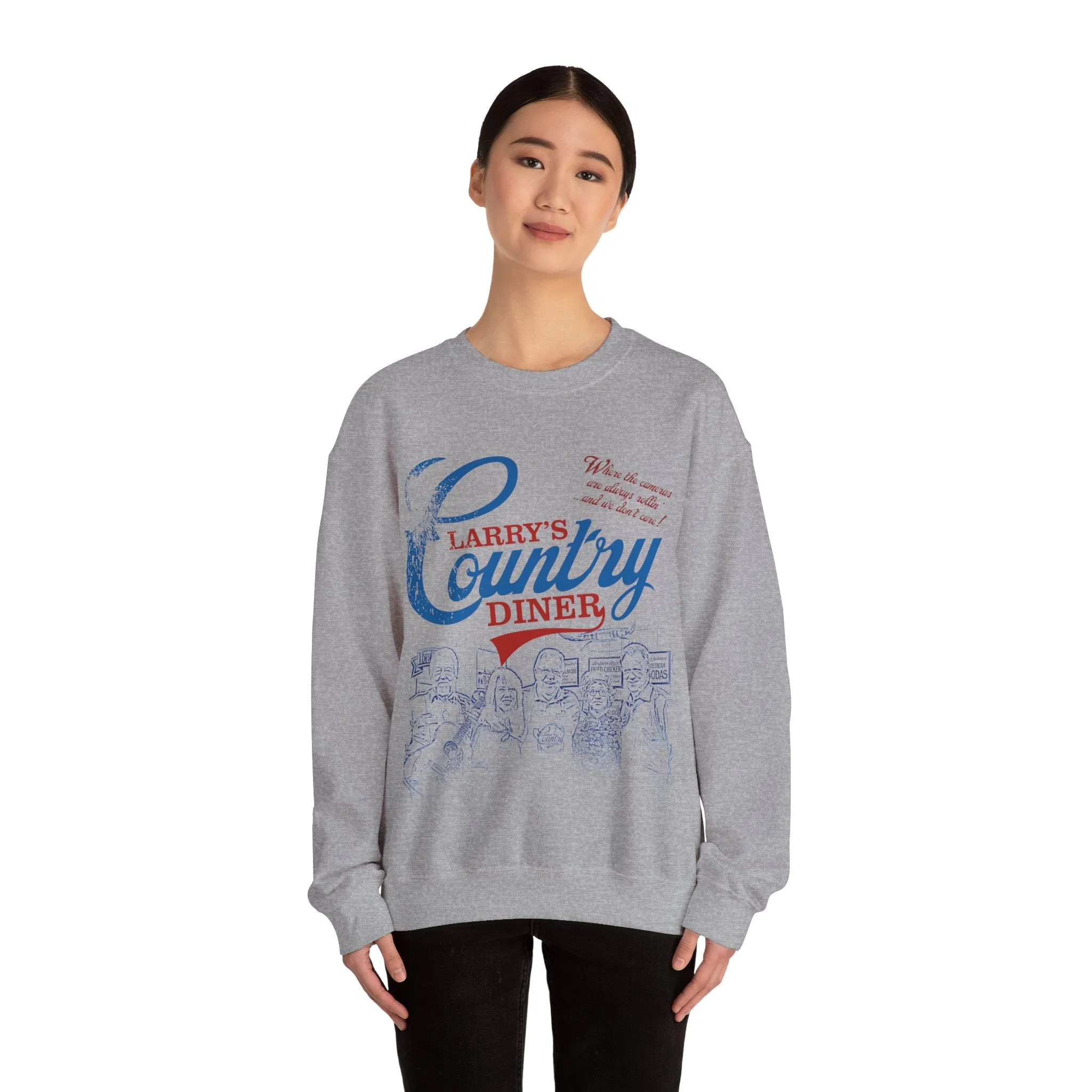 Larry's Country Diner Crewneck Sweatshirt