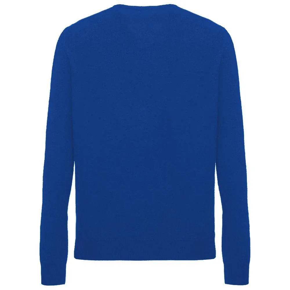 Malo Blue Cashmere Sweater