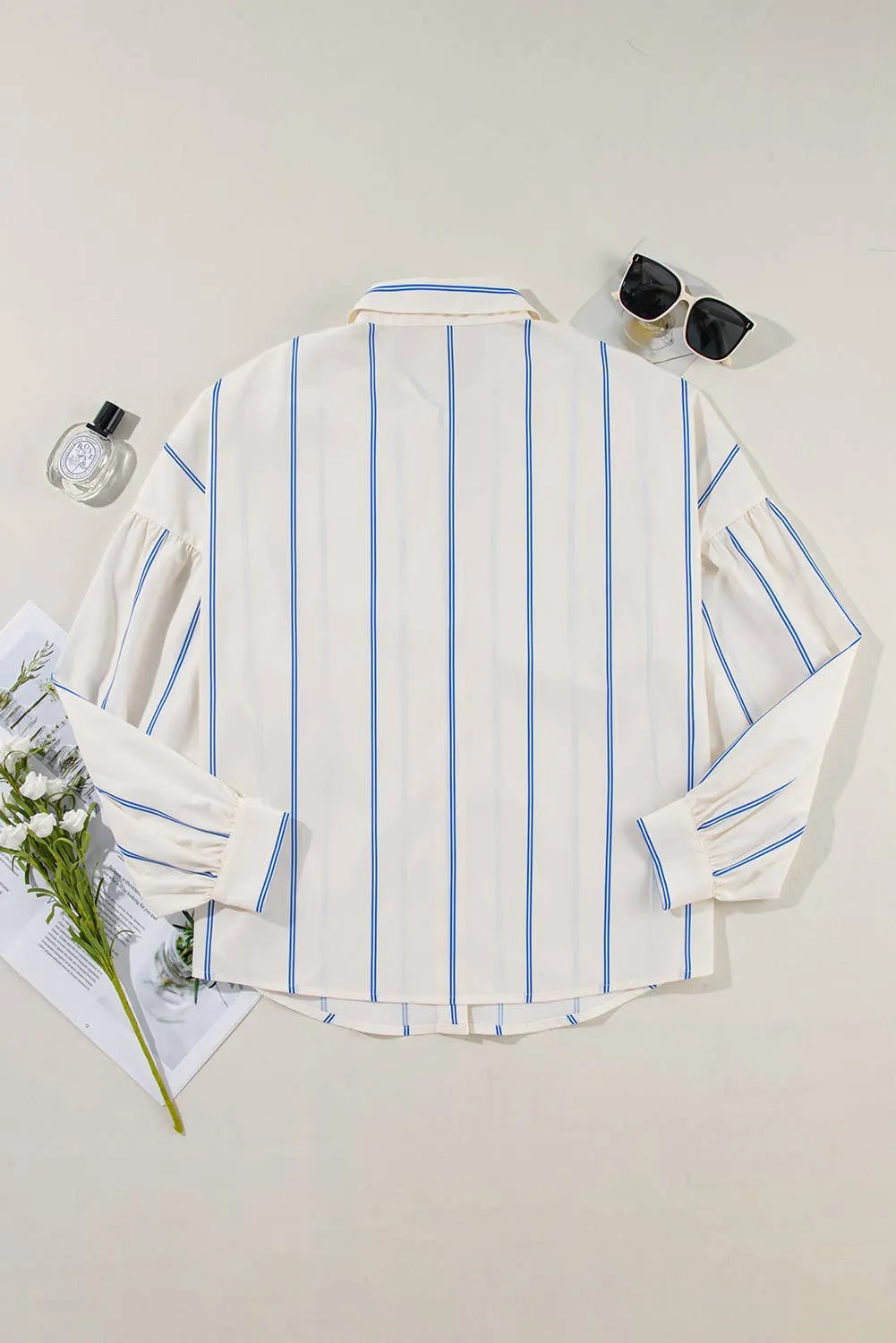 Morgan Striped Button Down Shirt