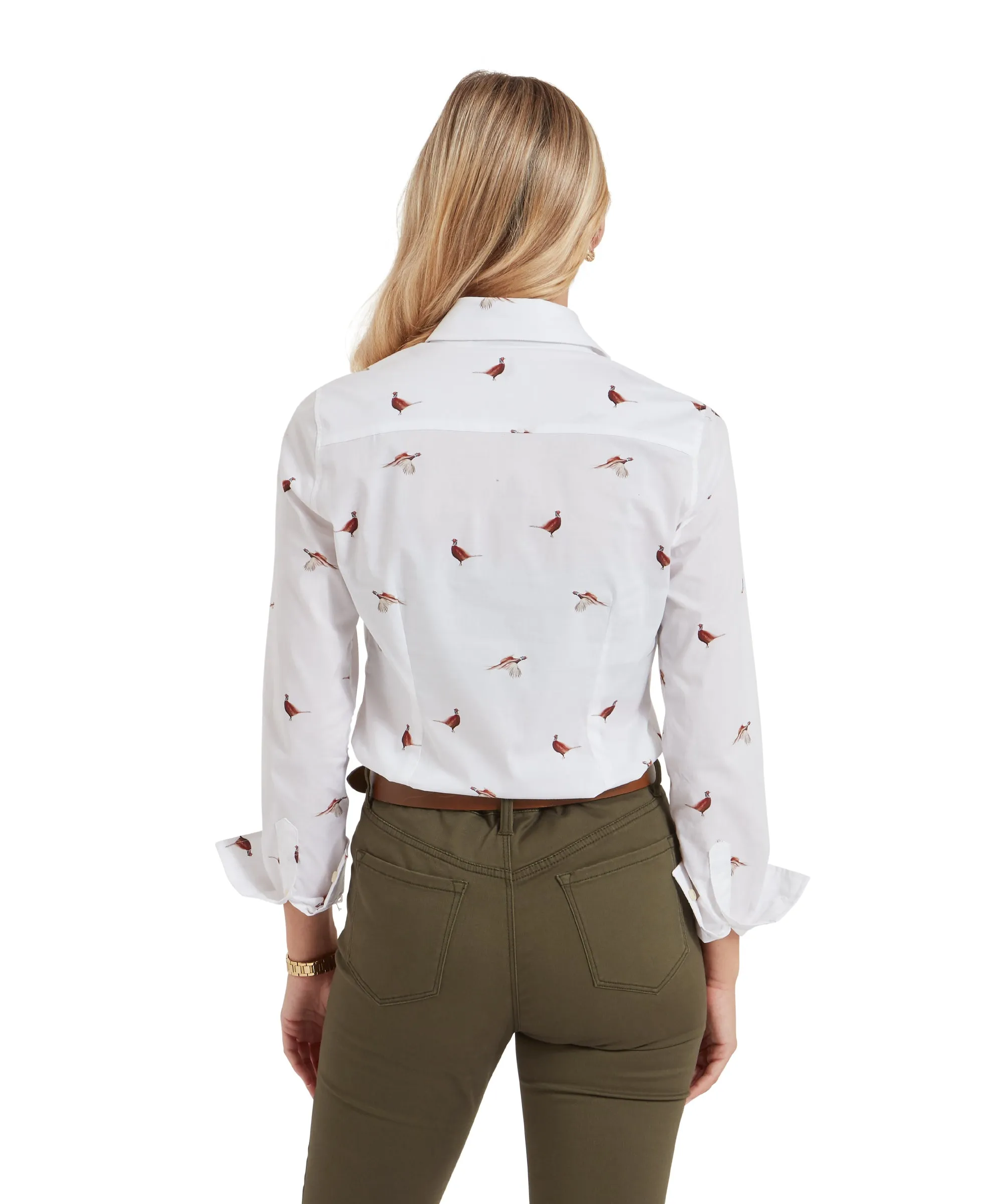Norfolk Shirt - Pheasant Print