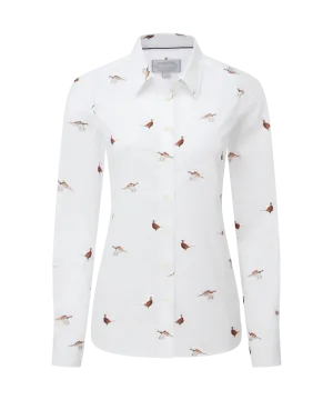 Norfolk Shirt - Pheasant Print