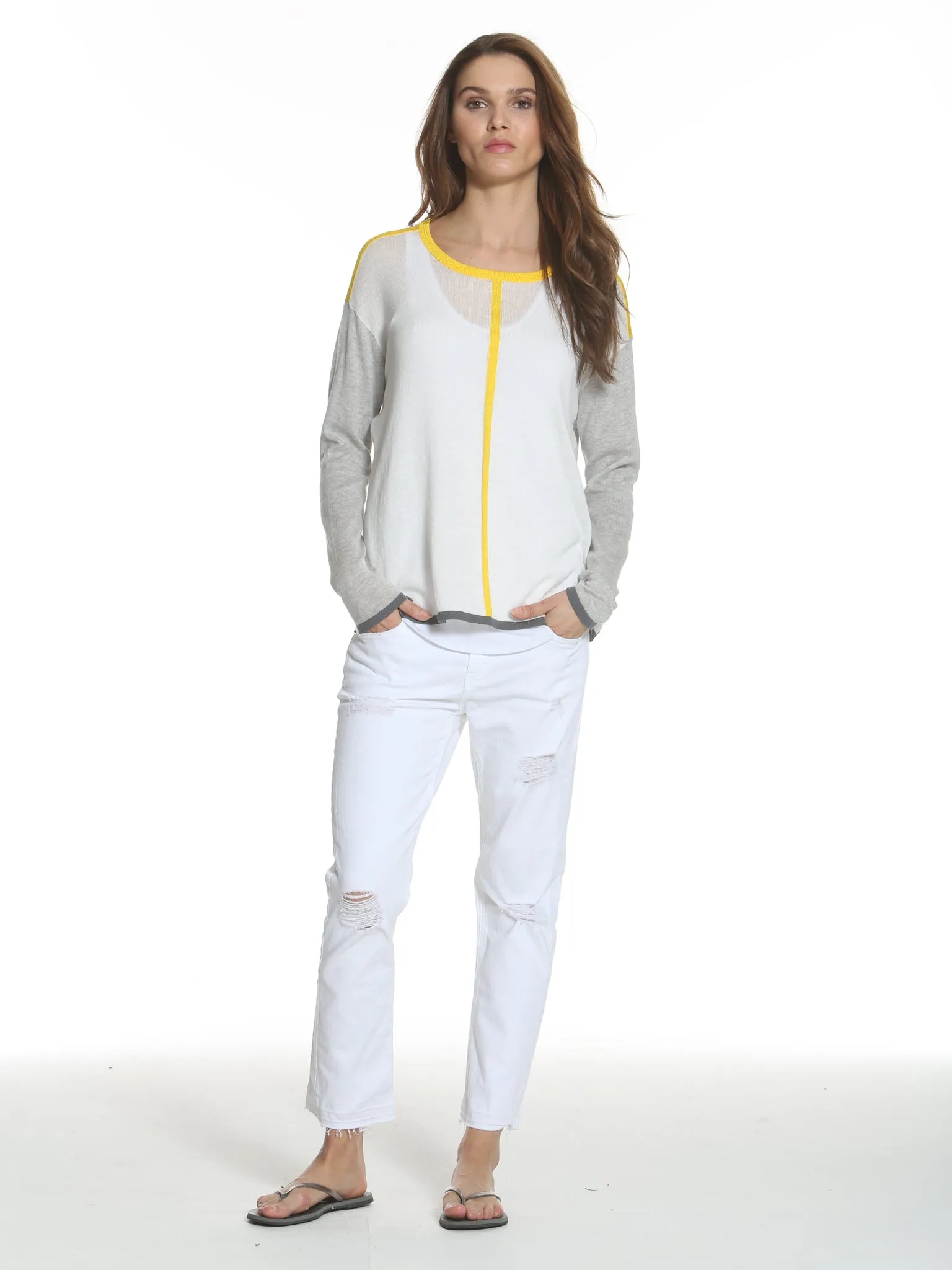 Pima Marina Crew - White