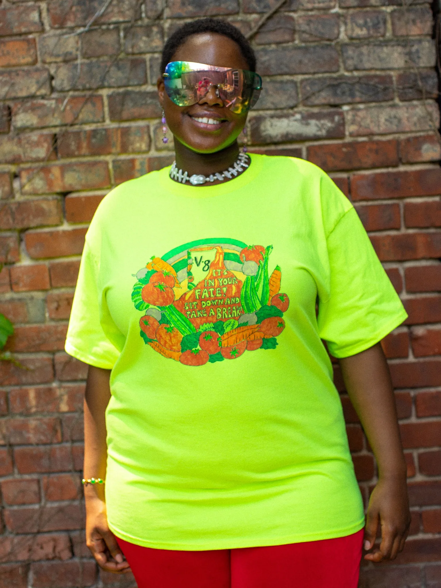 Sandw1tch x BRZ - Neon V8 Tee