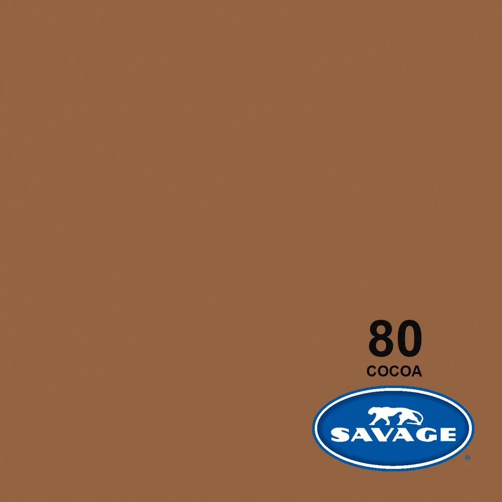Savage Seamless Paper 7'- Cocoa #80