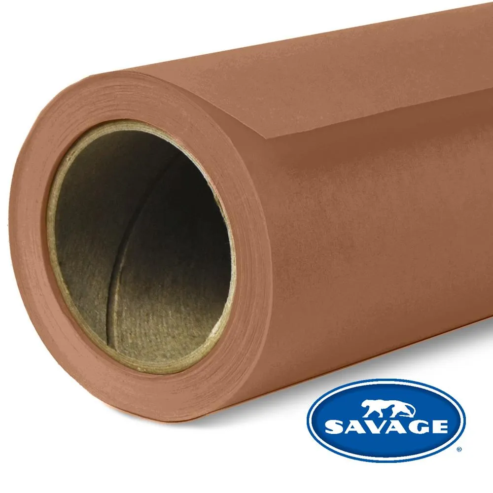 Savage Seamless Paper 7'- Cocoa #80
