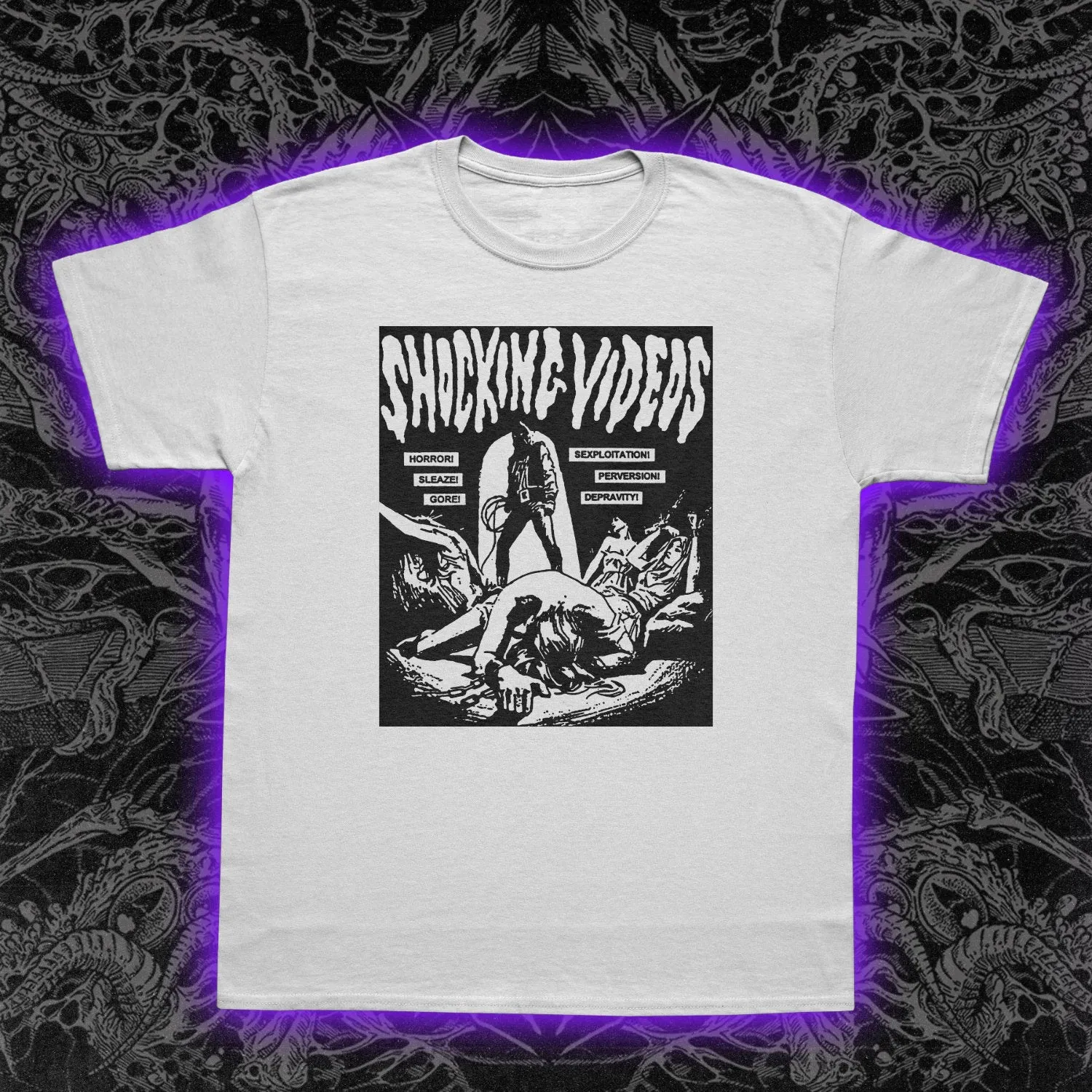 Shocking Videos Slim Fit Tee