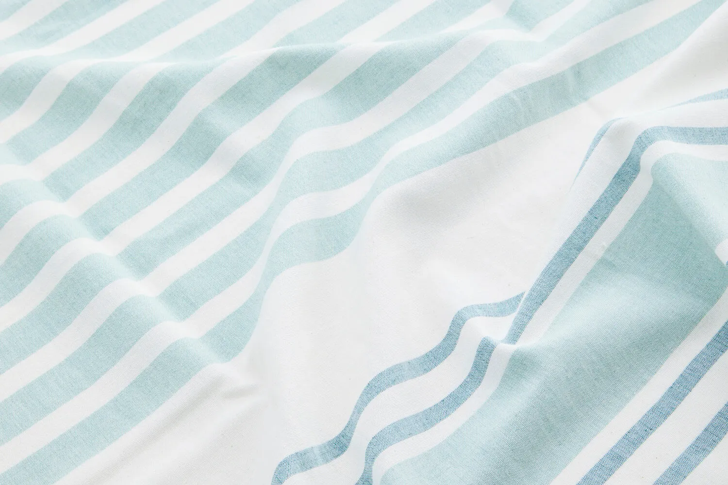 Striped bath towels