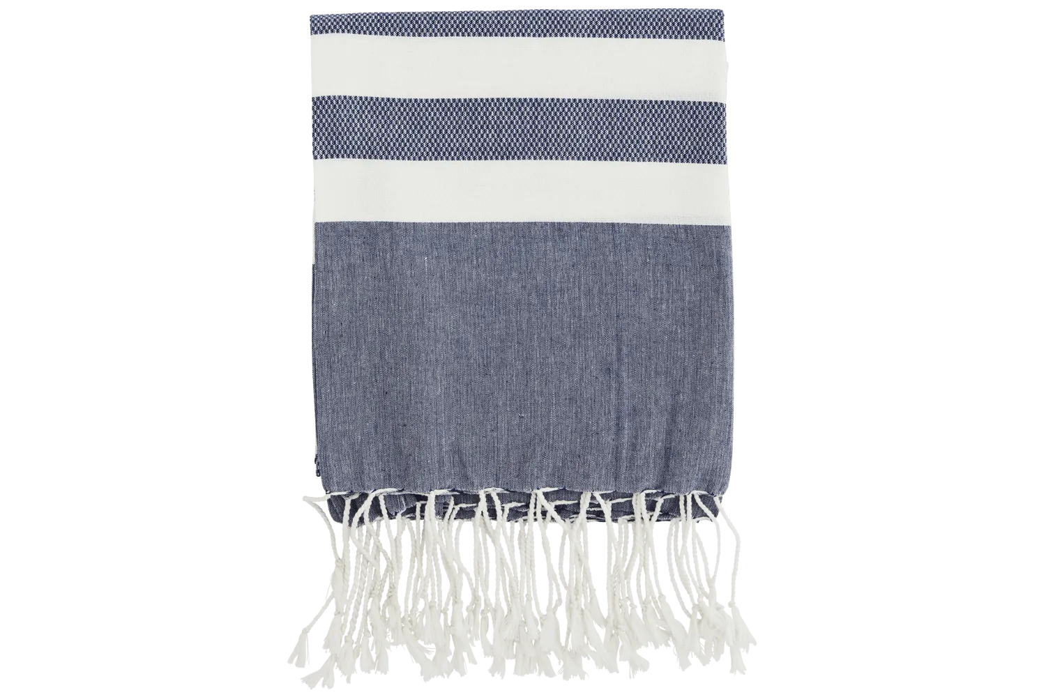 Striped bath towels