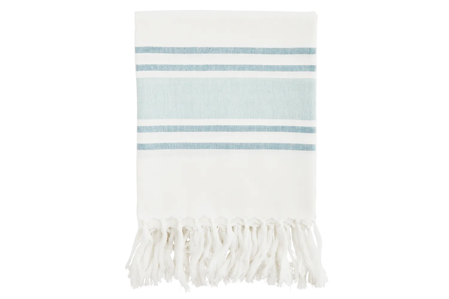 Striped bath towels
