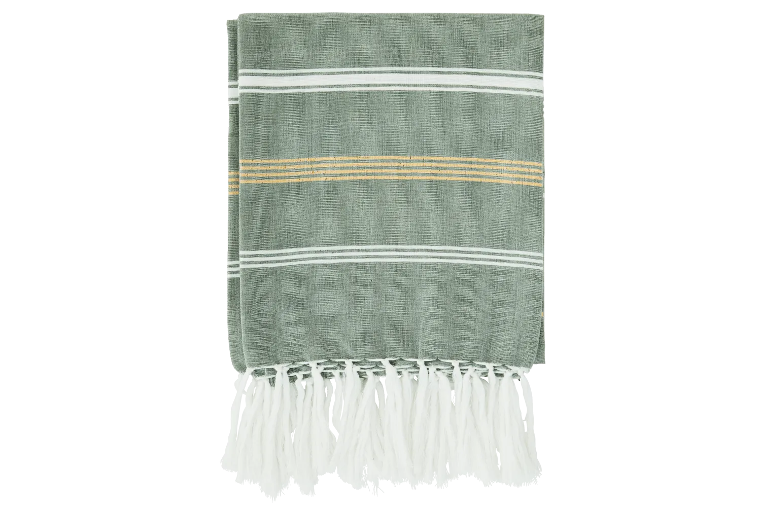 Striped bath towels