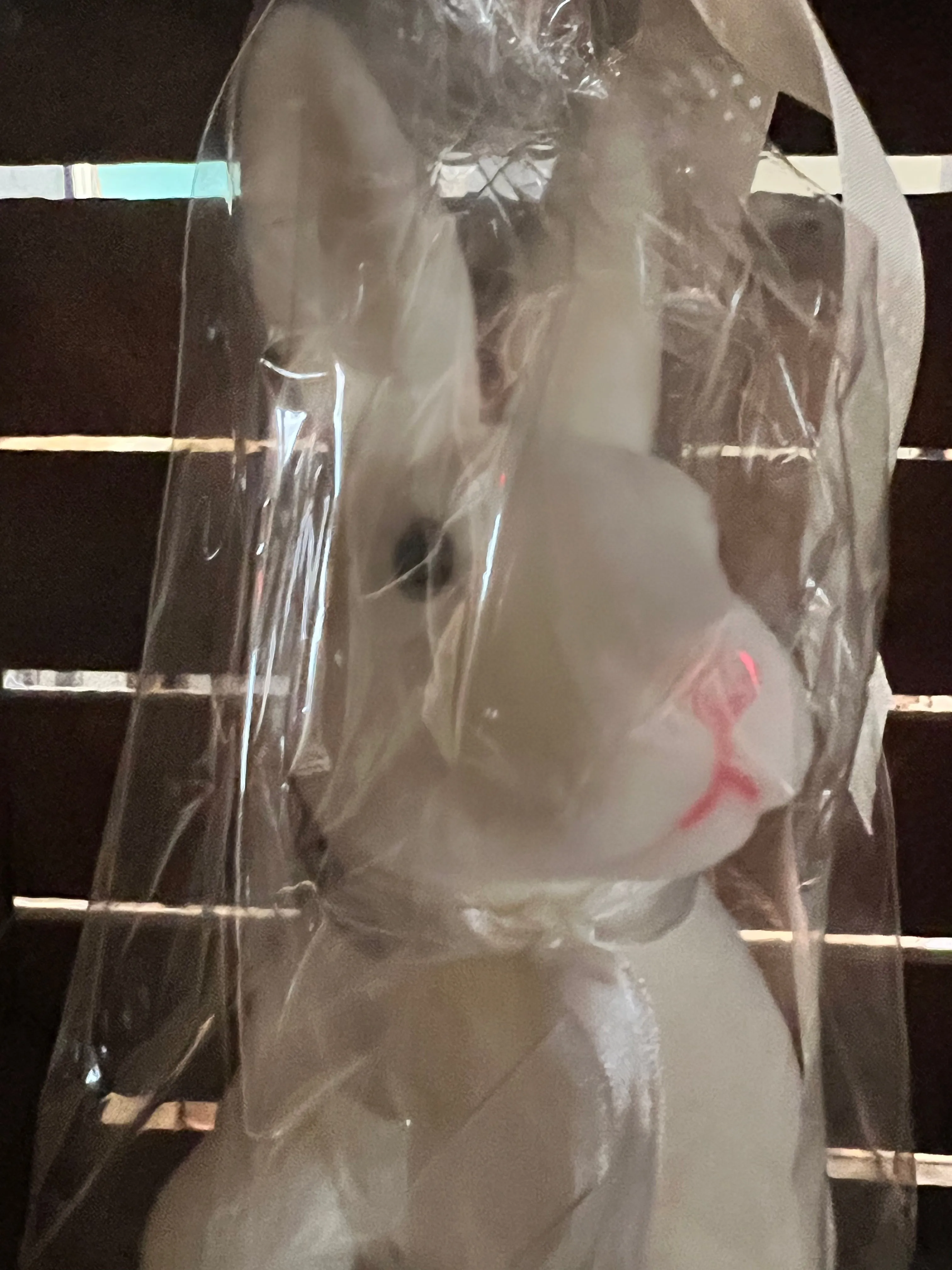 Vintage Inspired velvetteen bunny