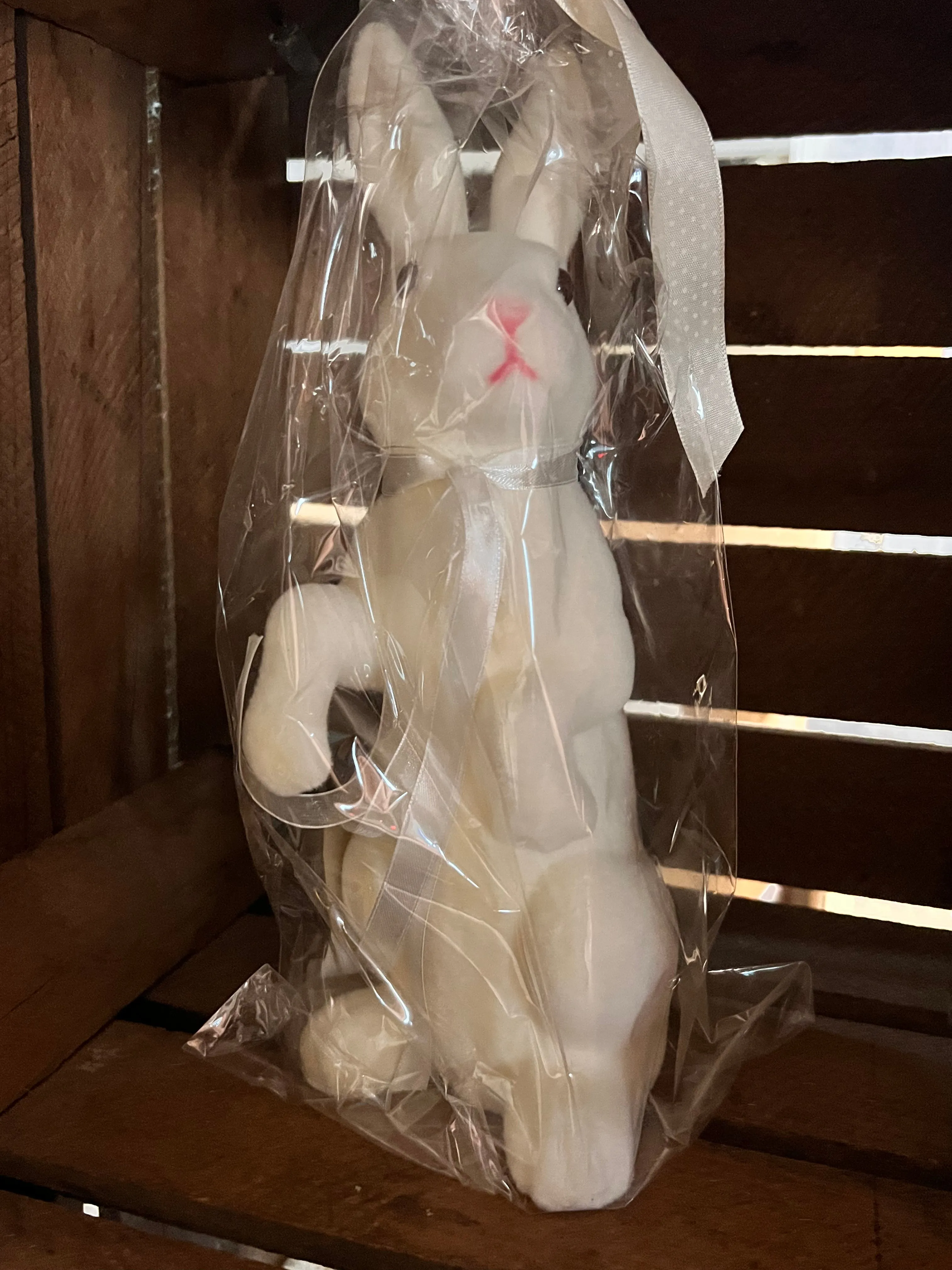 Vintage Inspired velvetteen bunny