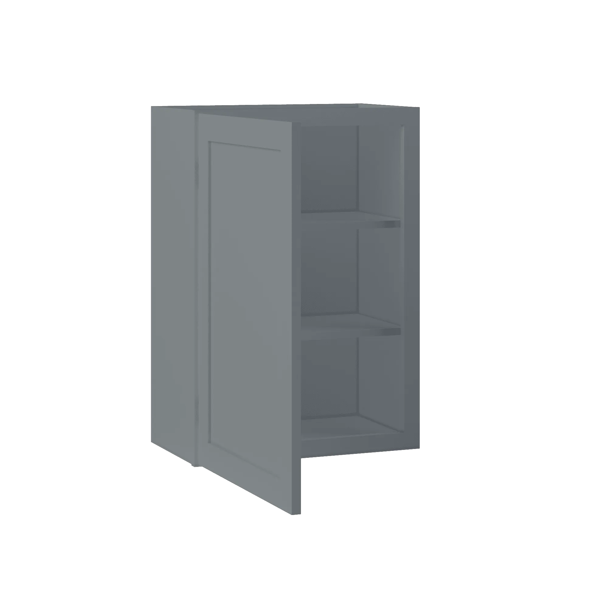 Wall Kitchen Cabinet W2130 Colonial Gray LessCare 21 in. width 30 in. height 12 in. depth
