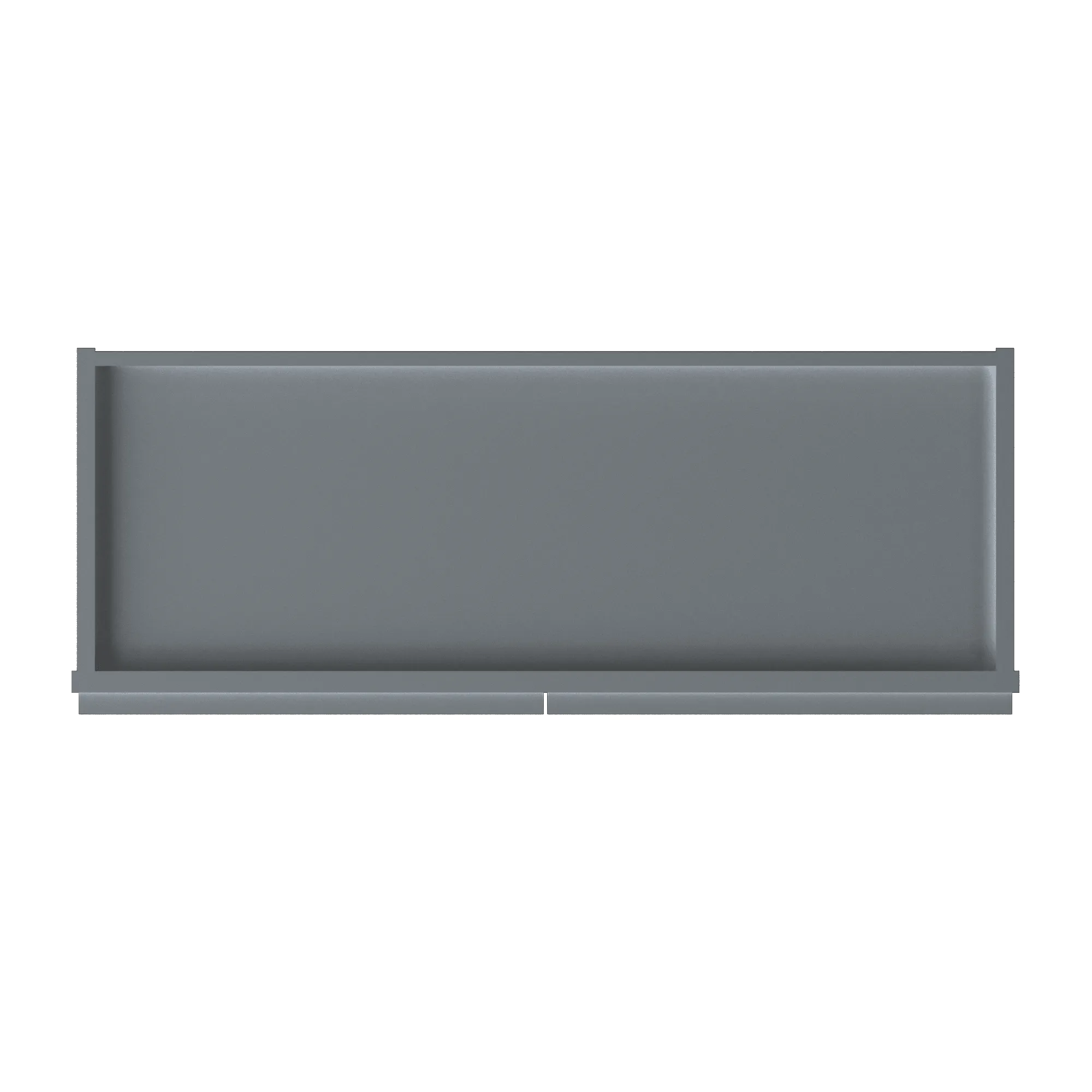 Wall Kitchen Cabinet W3330 Colonial Gray LessCare 33 in. width 30 in. height 12 in. depth