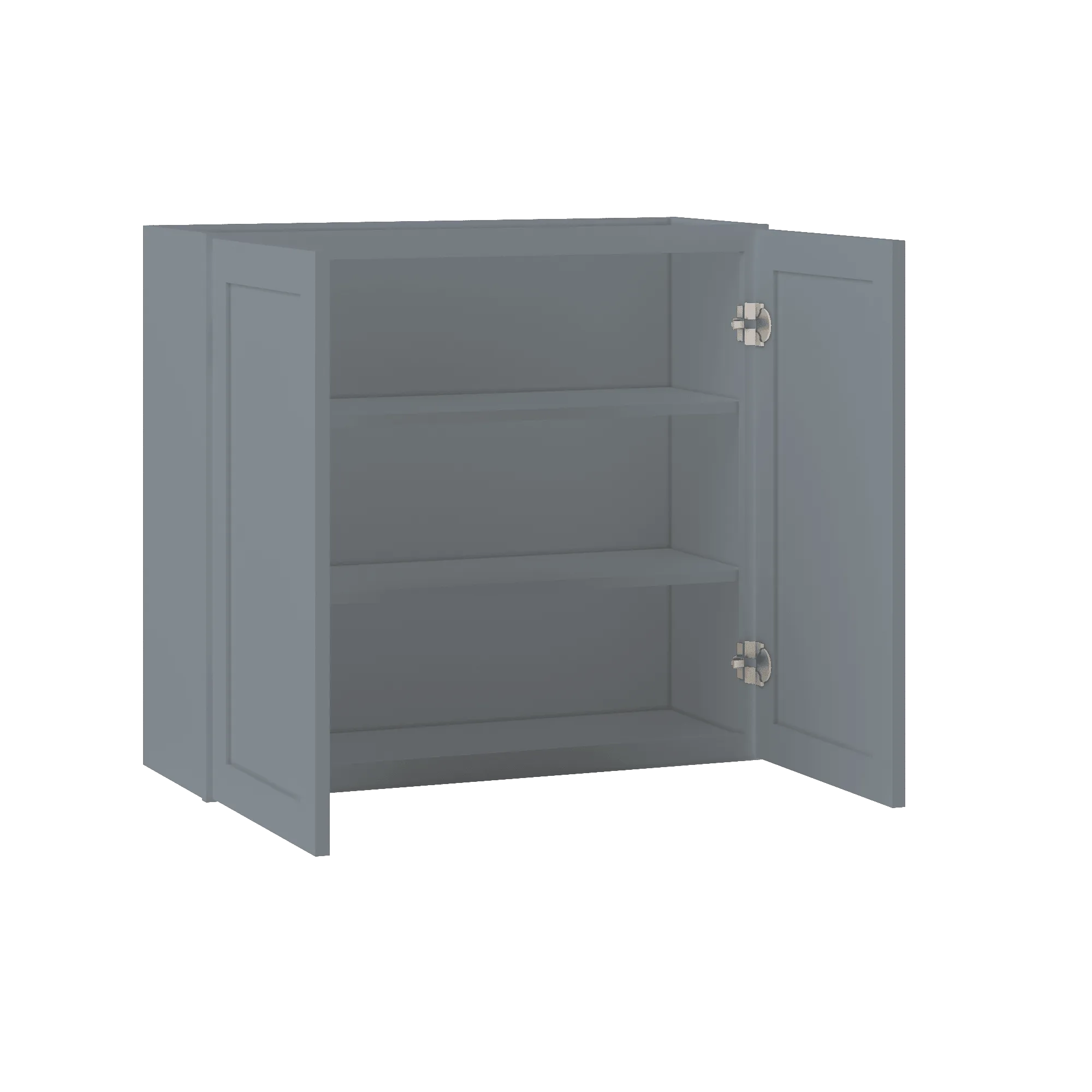 Wall Kitchen Cabinet W3330 Colonial Gray LessCare 33 in. width 30 in. height 12 in. depth