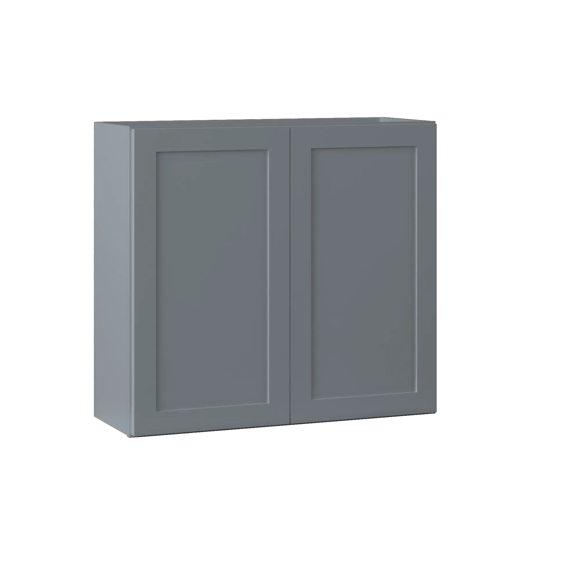 Wall Kitchen Cabinet W3330 Colonial Gray LessCare 33 in. width 30 in. height 12 in. depth
