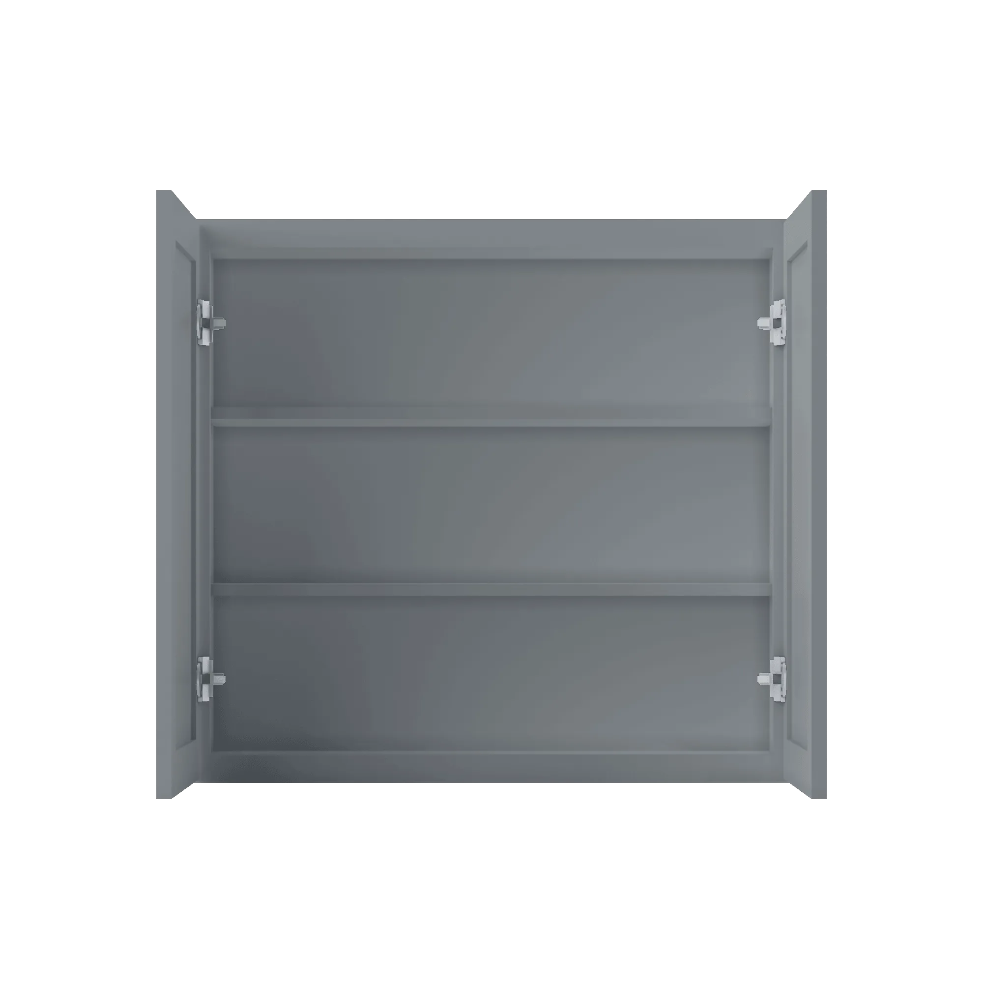 Wall Kitchen Cabinet W3330 Colonial Gray LessCare 33 in. width 30 in. height 12 in. depth