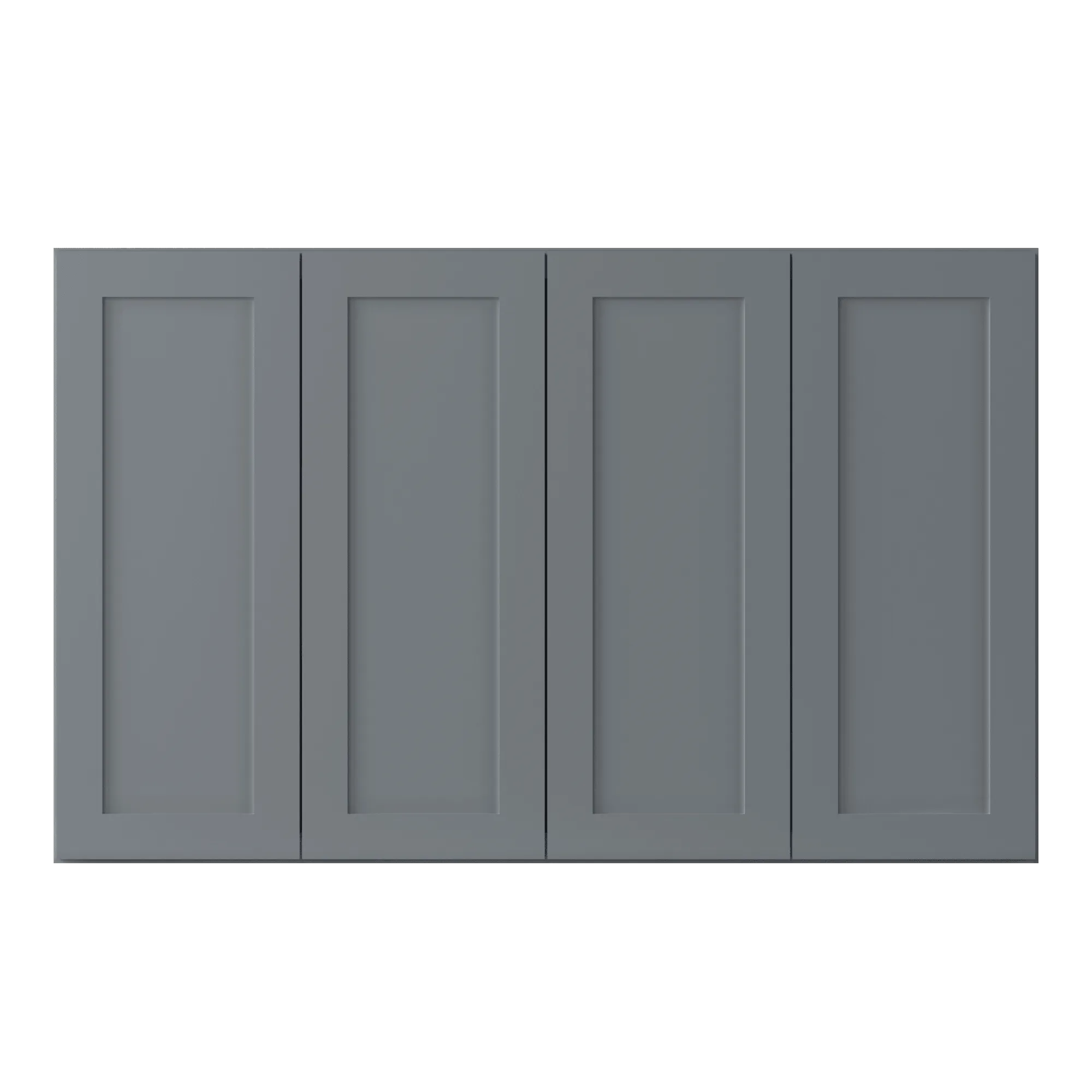 Wall Kitchen Cabinet W4830 Colonial Gray LessCare 48 in. width 30 in. height 12 in. depth