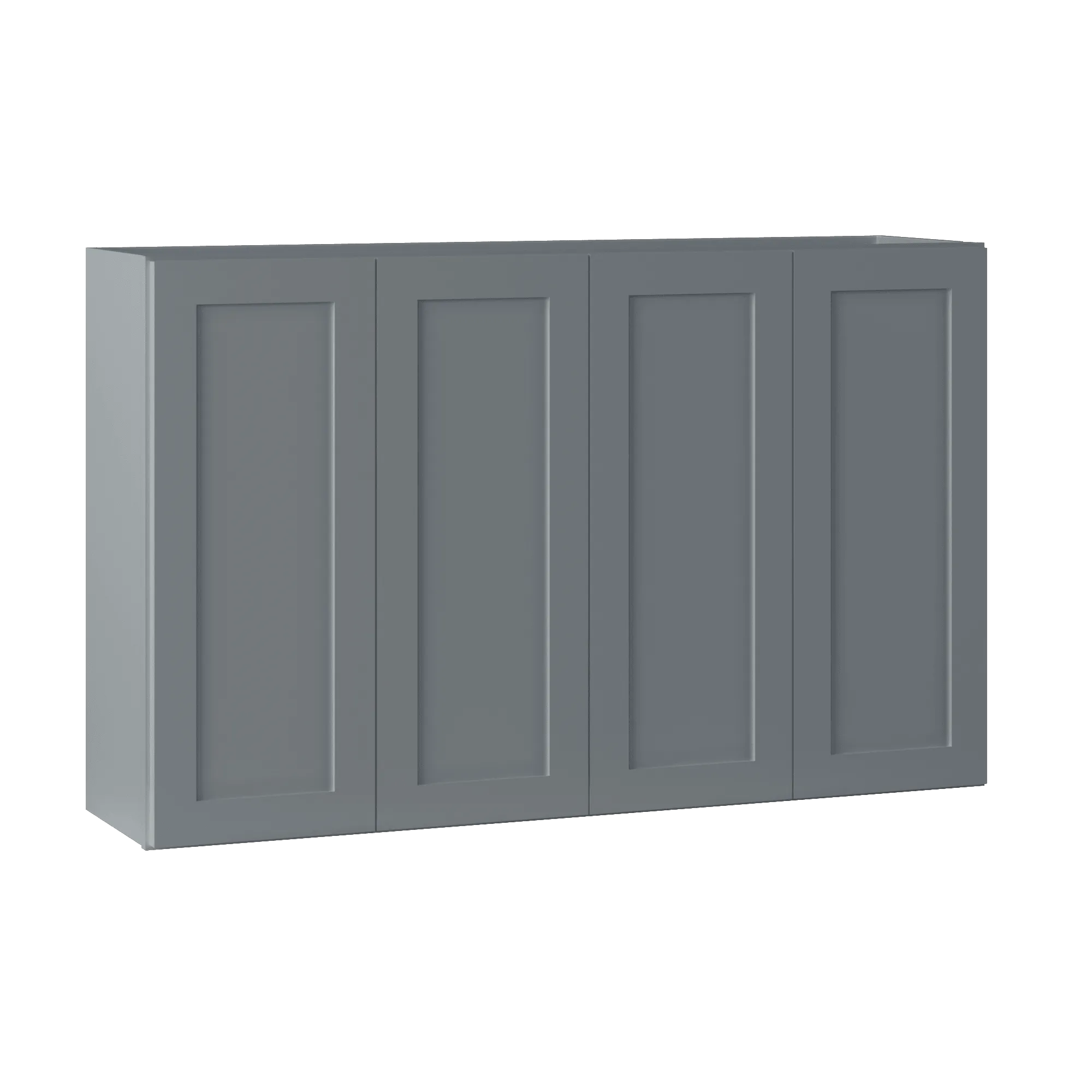 Wall Kitchen Cabinet W4830 Colonial Gray LessCare 48 in. width 30 in. height 12 in. depth