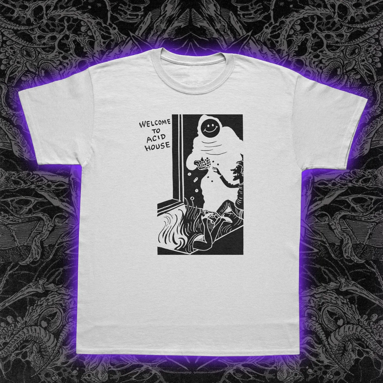 Welcome To Acid House Slim Fit Tee