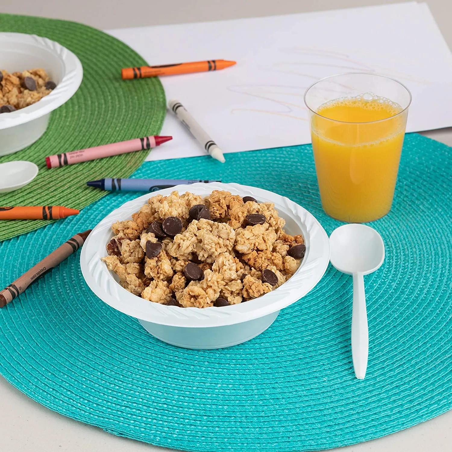 *WHOLESALE* 5 oz. Disposable and Lightweight White Dessert Bowls | 800 ct/case